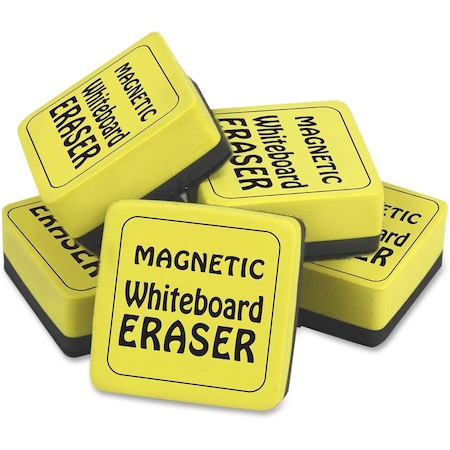 The Pencil Grip WB Eraser, Magnetic, 2"Wx1/2"Lx2"H, 24/PK, YW PK TPG3552